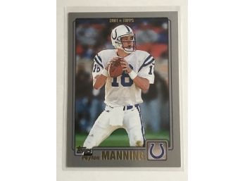 2001 Topps Peyton Manning #136 Football Trading Card