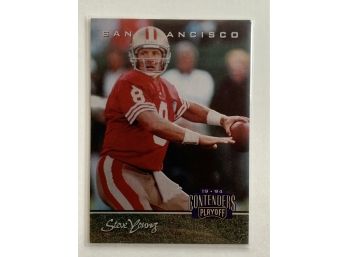 1994 Playoff Contenders Steve Young #28 Football Trading Card