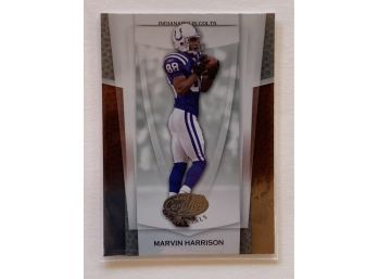 2007 Leaf Certified Materials Marvin Harrison #120 Football Trading Card
