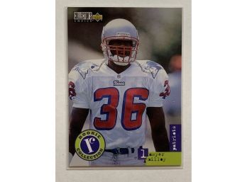 1996 Upper Deck Collector's Choice Update Lawyer Milloy #U50 Football Trading Card