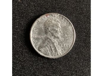 1943 Steel/Silver Lincoln Wheat Penny