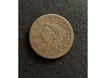 1838 Matron Head One Cent Coin