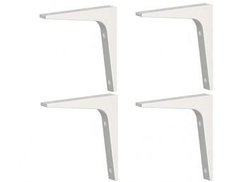 Ikea Shelf Brackets (4 Pack) White 6.75' X 6.75'