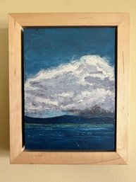 Thunder Contemporary Painting In Frame