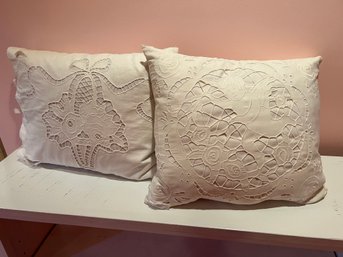 Pair Of Decorative Throw Pillows