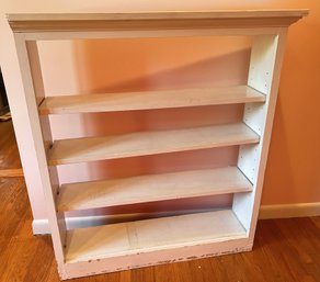 Wooden Book Case Shelf #1 With Four Shelves