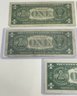 LOT OF (5) SERIES 1957 $1 ONE DOLLAR SILVER CERTIFICATES - INCLUDES:  STAR NOTE!