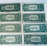 LOT (12) $1 ONE DOLLAR SILVER CERTIFICATES - SERIES 1935 & SERIES 1957 - AVERAGE CIRCULATED