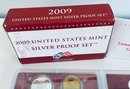 2009 UNITED STATES MINT SILVER PROOF COIN SET - IN CASE & BOX