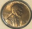 1934 LINCOLN WHEAT CENT PENNY COIN - BU / BRILLIANT UNCIRCULATED