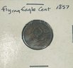 1857 FLYING EAGLE CENT PENNY COIN