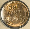 1934 LINCOLN WHEAT CENT PENNY COIN - BU / BRILLIANT UNCIRCULATED