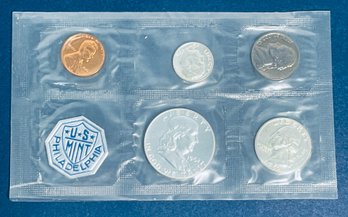 1962 UNITED STATES SILVER PROOF COIN SET - ENVELOPE & OGP NOT INCLUDED
