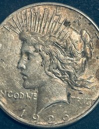 1926-S PEACE SILVER DOLLAR COIN -BETTER DATE!