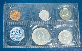 1959 UNITED STATES SILVER PROOF COIN SET - ENVELOPE & OGP NOT INCLUDED