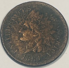 1864 INDIAN HEAD CENT PENNY COIN