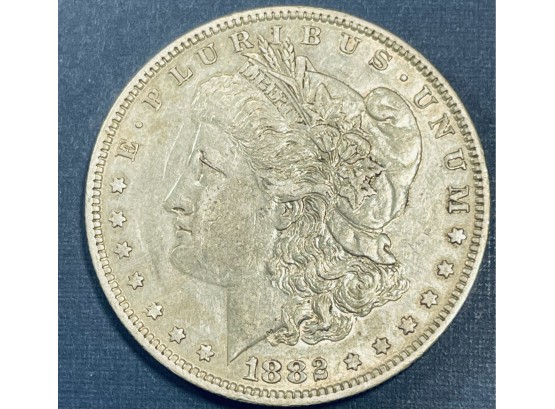 1882-O MORGAN SILVER DOLLAR COIN - XF