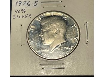 1976-S Silver Kennedy Bicentennial Proof Half Dollar COIN