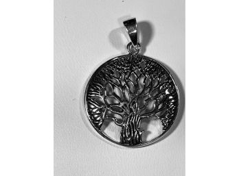 BEAUTIFUL STERLING SILVER TREE OF LIFE PENDANT