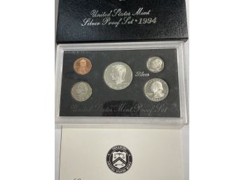 1994 UNITED STATES SILVER PROOF COIN SET IN BOX