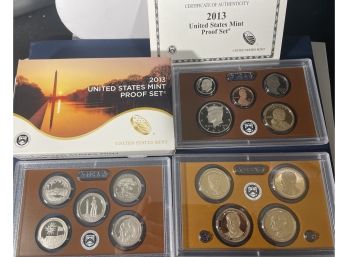 2013 UNITED STATES MINT PROOF COIN SET - IN BOX!