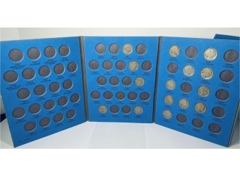 LOT (15) BUFFALO NICKEL COINS -1920-1937 - IN WHITMAN COIN FOLDER