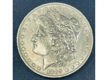 1889 MORGAN SILVER DOLLAR COIN - UNCIRCULATED