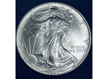 1993 UNITED STATES SILVER AMERICAN EAGLE SILVER COIN  - ONE OZ. .999 FINE SILVER ROUND