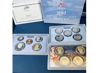 2010 UNITED STATES MINT PROOF COIN SET - IN BOX