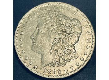 1882-O MORGAN SILVER DOLLAR COIN - XF!