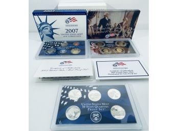 2007-S Proof Set U.S. Mint Original Government Packaging OGP - NON-SILVER