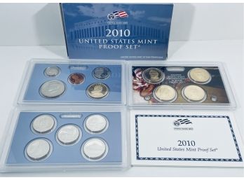 2010-S Proof Set U.S. Mint Original Government Packaging OGP - NON-SILVER