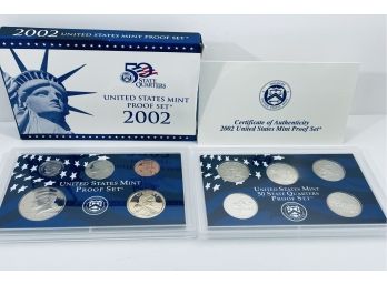 2002-S Proof Set U.S. Mint Original Government Packaging OGP - NON-SILVER