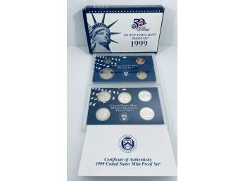 1999-S Proof Set U.S. Mint Original Government Packaging OGP - NON-SILVER