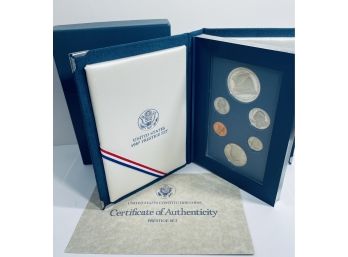 1987 UNITED STATES PRESTIGE COIN SET- 6 COIN SET