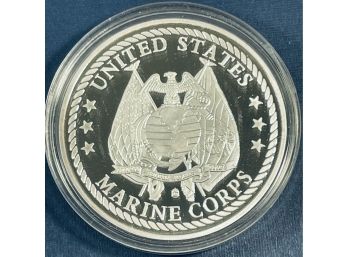 UNITED STATES MARINE CORP COMMEMORATIVE COIN - HONOR, HONESTY AND INTEGRITY - NON-SILVER