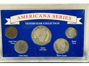 AMERICANA SERIES YESTERYEAR COLLECTION COIN SET IN ORIGINAL CASE