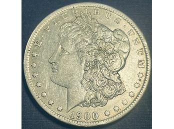 1900-O MORGAN SILVER DOLLAR COIN