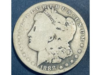 1888-O MORGAN SILVER DOLLAR COIN - CULL