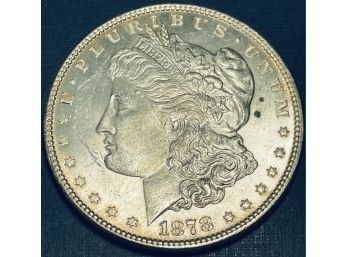 1878 MORGAN SILVER DOLLAR COIN