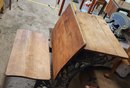 Antique Student Desk With Front Bench