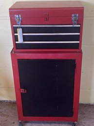 Small Metal Toolbox With Cabinet
