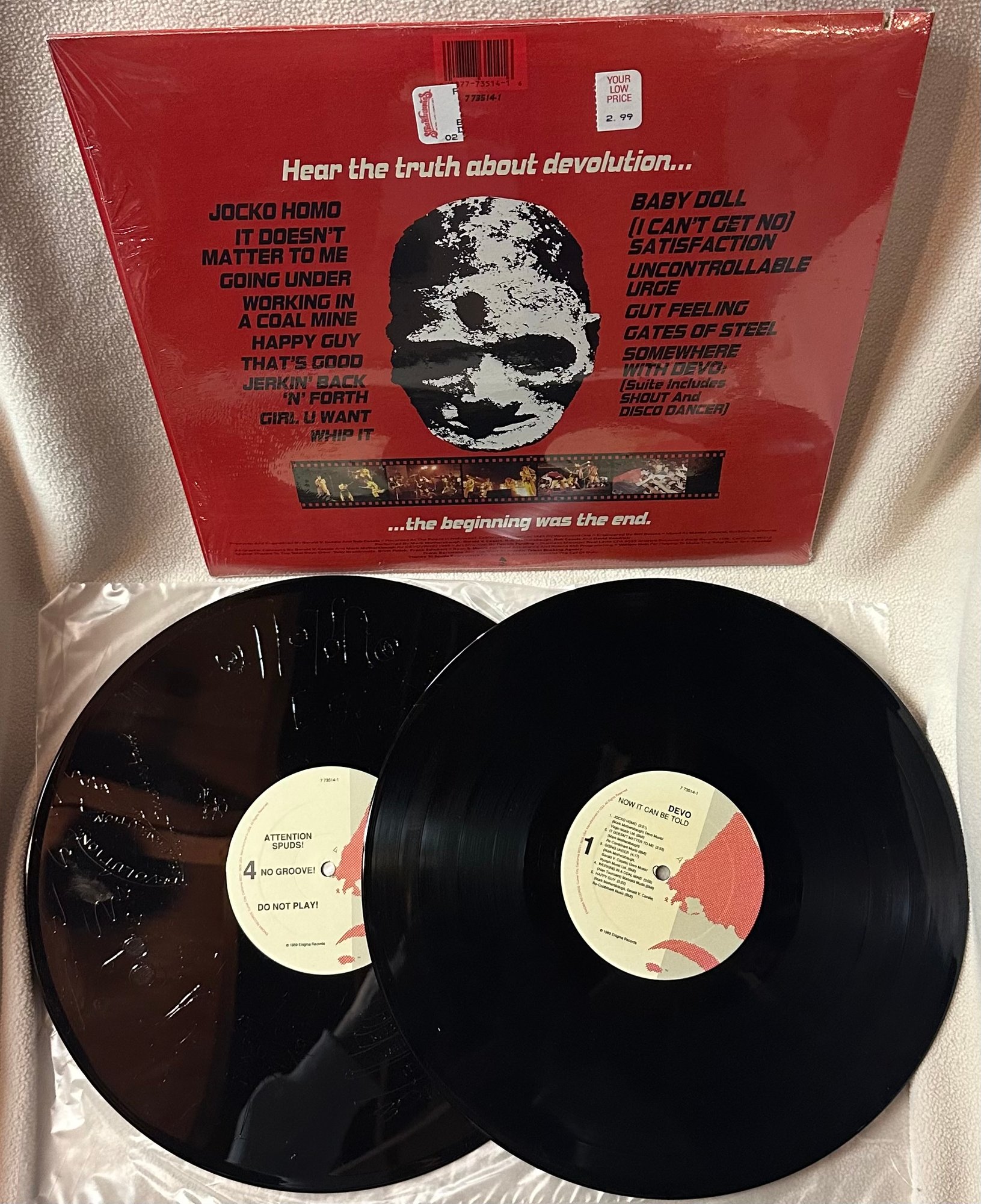 Devo Now It Can Be Told Vinyl 2 LP #8909 | Auctionninja.com