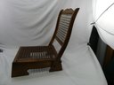 Vintage Folding Canoe Seats With Caned Seats - GREAT CONDITION!