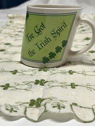 Irish Spirit Mug And Table Runner
