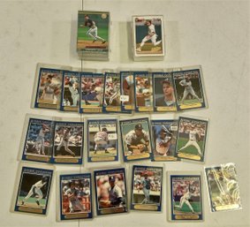 Lot Of Various Baseball Cards In Cases