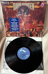 David Johansen Live It Up Vinyl LP