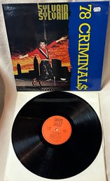 Sylvain Sylvain 78 Criminals Vinyl LP New York Dolls