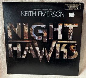 Nighthawks OST Vinyl LP Keith Emerson Promo