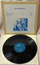 The Who Unreleased Vinyl LP Boot